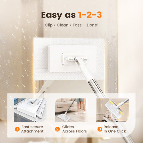 QuickClean Reusable Dust Mop Set