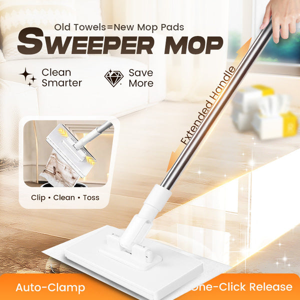 QuickClean Reusable Dust Mop Set